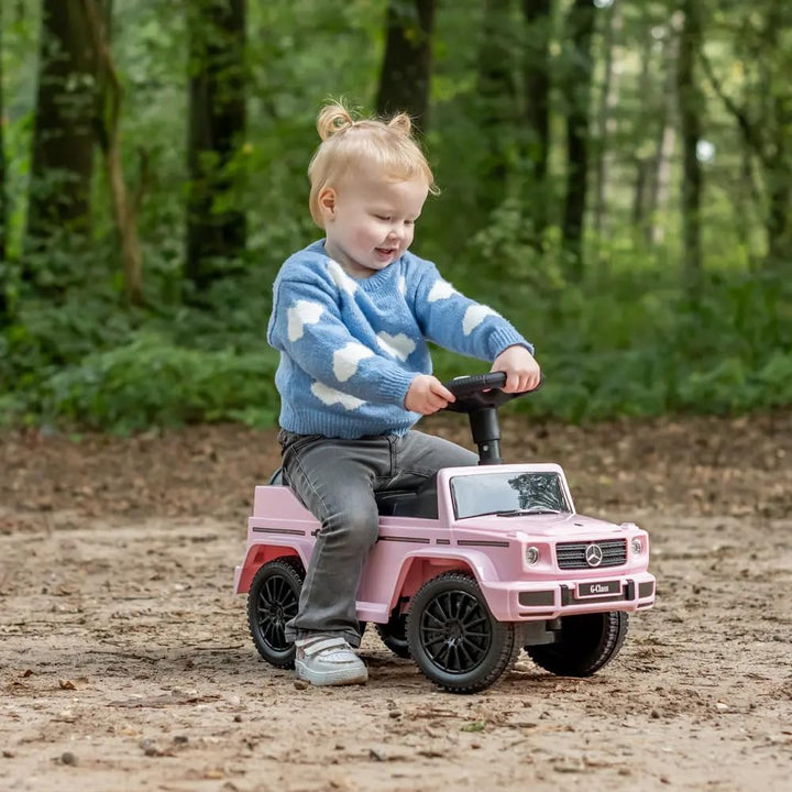 Mercedes Benz G350D rutschauto 1 Jahr (Retro rosa), Retro Rosa