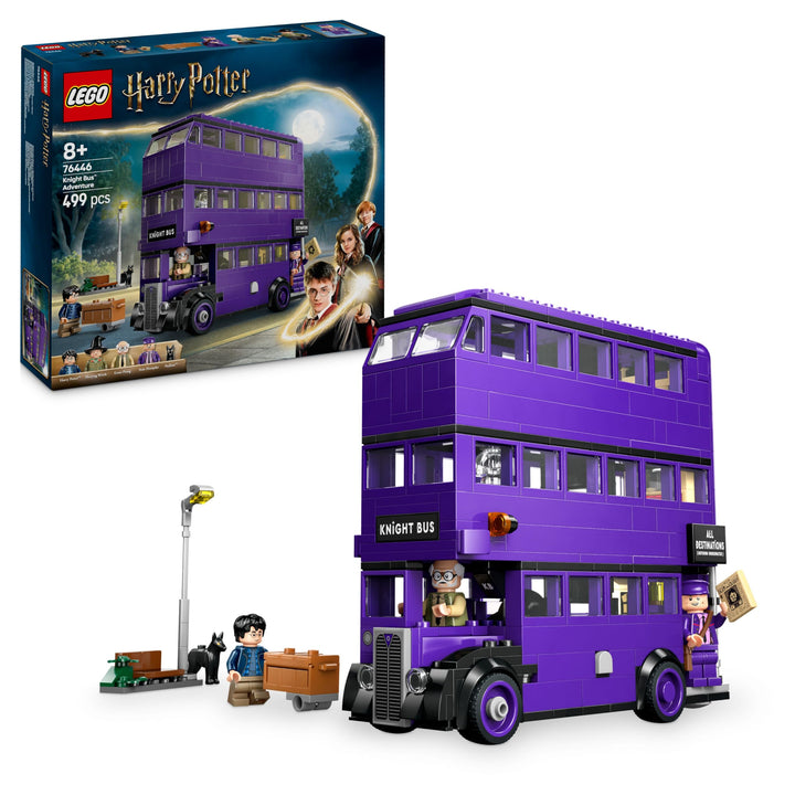 LEGO Harry Potter Abenteuer mit dem Fahrenden Ritter - Spielzeug aus der Zauberwelt mit 5 Minifigure