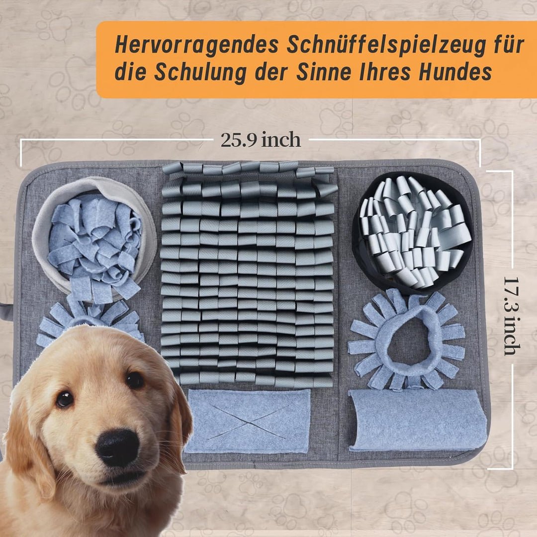 Schnüffelteppich Hund Haustier Schnüffelmatte Interaktives Hundespielzeug Bestes Material Äusserst h