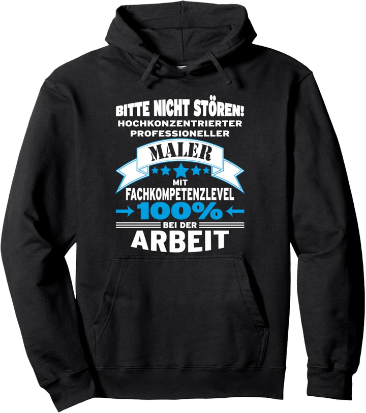 Lustiger Spruch Maler Lackierer Arbeits Pullover Hoodie
