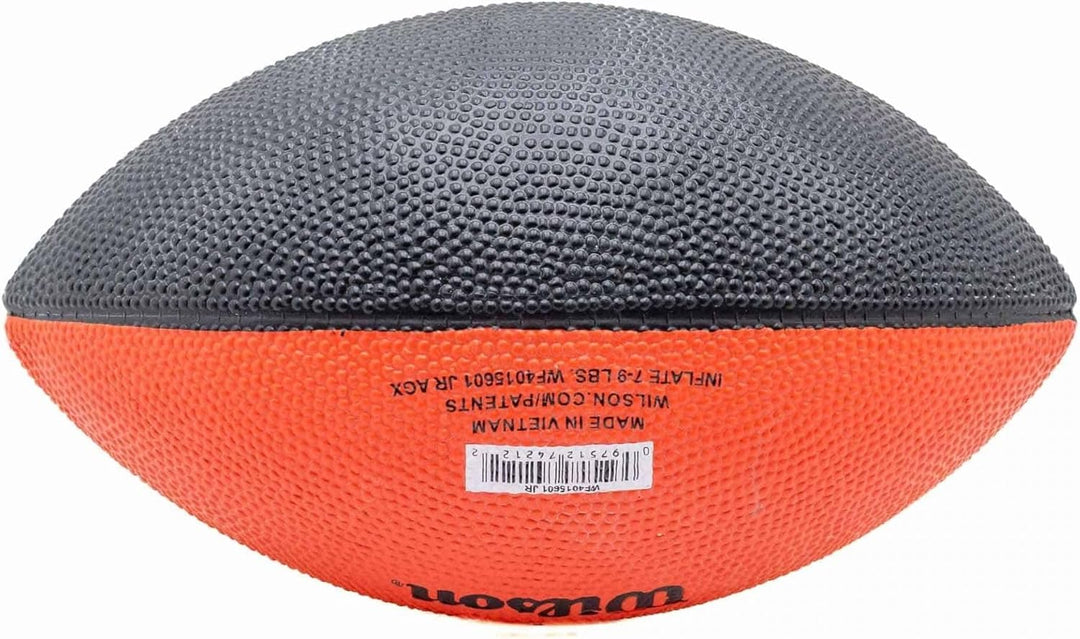 Wilson NFL Germany Games Tailgate Football, Gekörntes Design mit robusten Nähten, Fachmännisch gefer