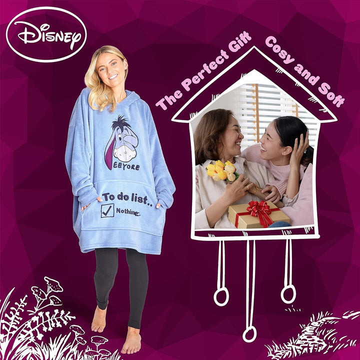 Disney Oversize Pullover Damen, Lilo und Stitch Kuschel Kapuzenpullover Damen und Teenager - Geschen