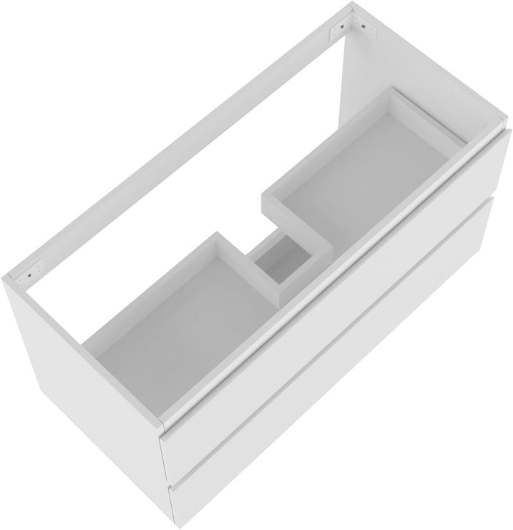 Aica Sanitär Waschbeckenunterschrank 60 cm Unterschrank Waschtischunterschrank Weiss