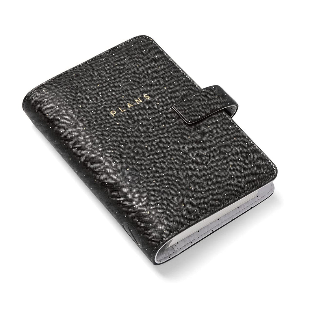 Filofax Moonlight Personal Organiser Black 2023 22-022654, Black