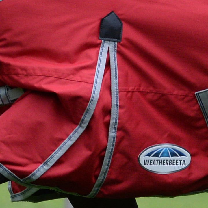 Weatherbeeta Comfitec Klassische Combo Hals Schwer Rot/Silber/Navy Red Silver Navy 4ft9, Red Silver
