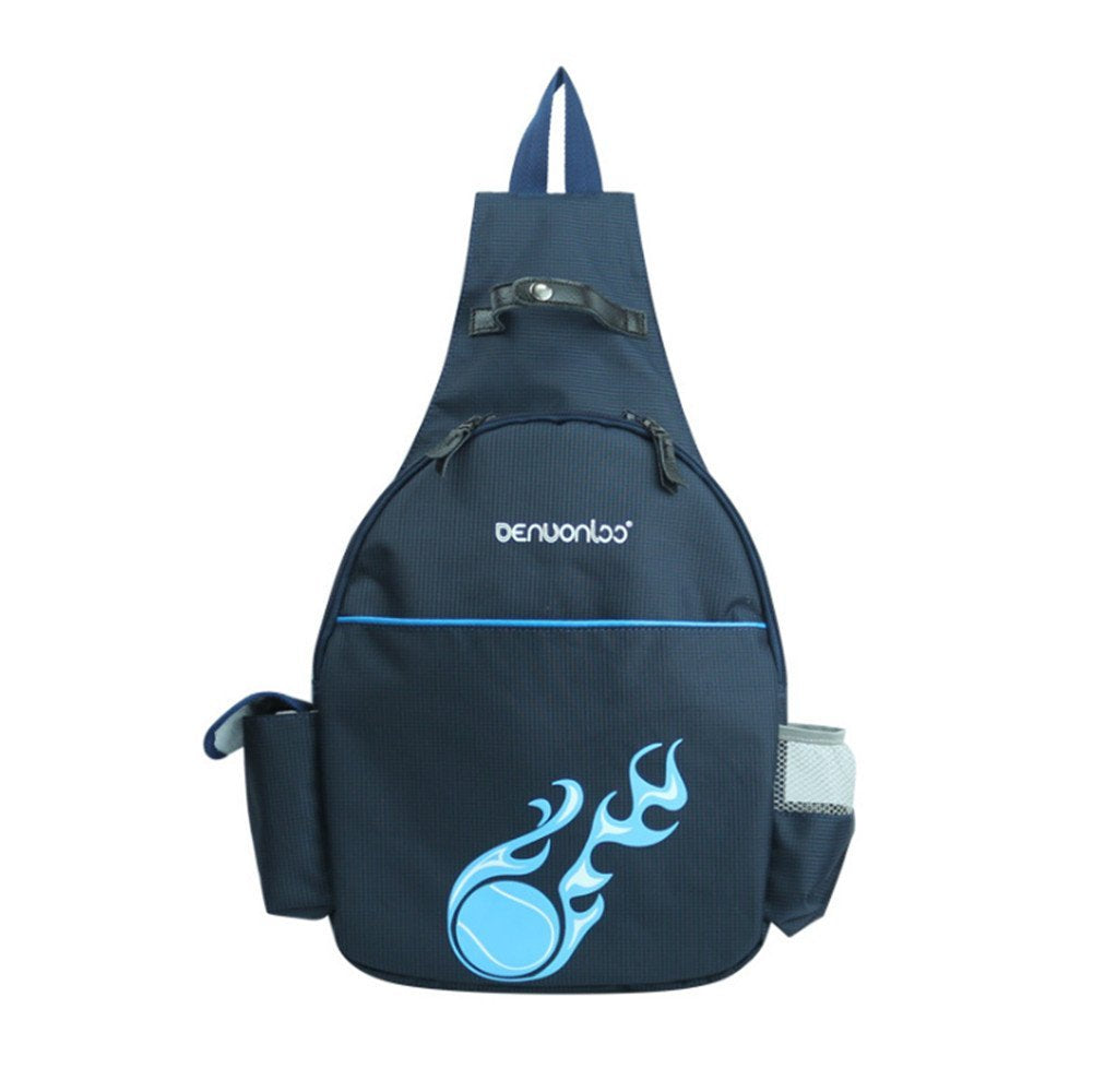 Klau Tennisschläger-Rucksack Dunkelblau, Dunkelblau