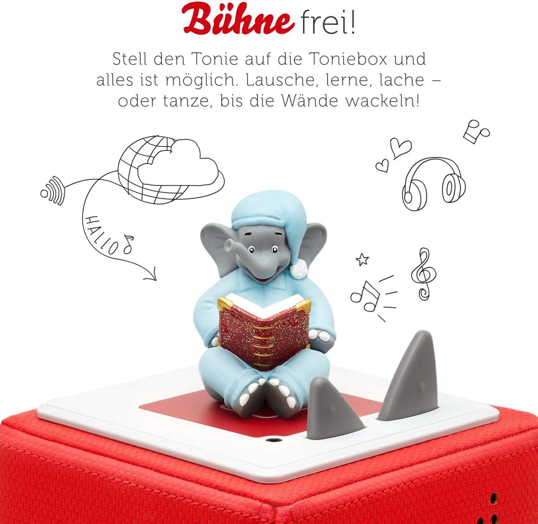tonies Hörfiguren für Toniebox, Benjamin Blümchen – Die Märchennacht im Zoo, Hörspiel mit Gute-Nacht