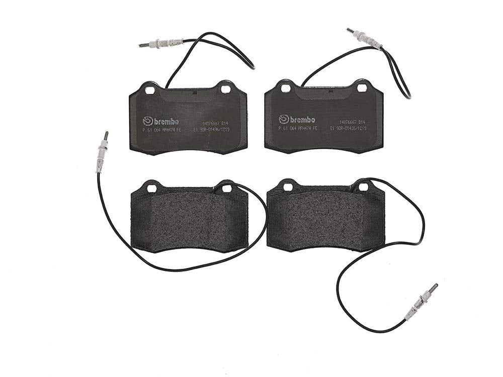 Brembo P 61 064 Bremsbelagsatz, Scheibenbremse - (4-teilig)