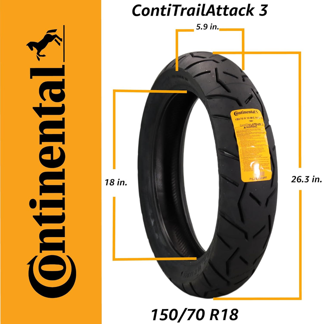 Continental 150/70 R18 70V ContiTrailAttack 3 M/C Motorradreifen