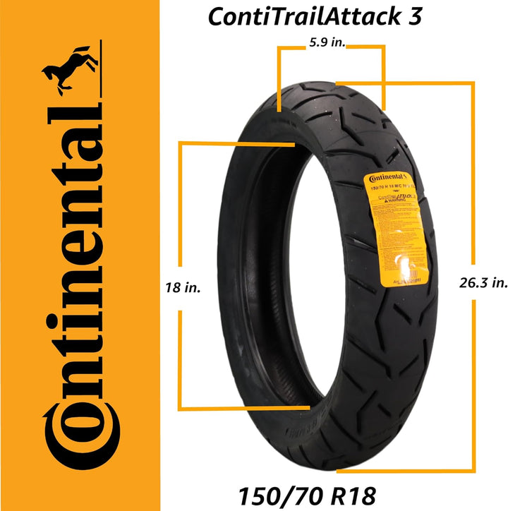 Continental 150/70 R18 70V ContiTrailAttack 3 M/C Motorradreifen