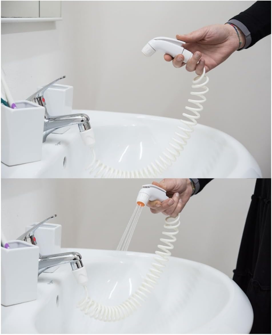 HELLO BIDET - Verpackung "TRAVEL" - tragbares Bidet für die Intimhygiene auch auf Reisen