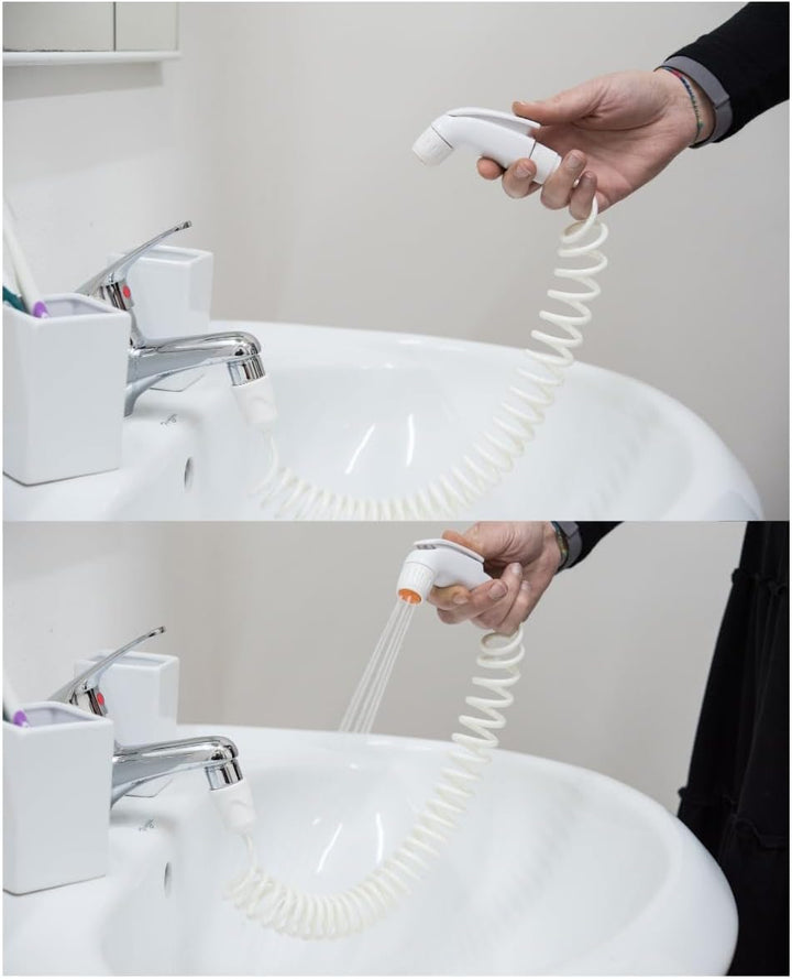 HELLO BIDET - Verpackung "TRAVEL" - tragbares Bidet für die Intimhygiene auch auf Reisen