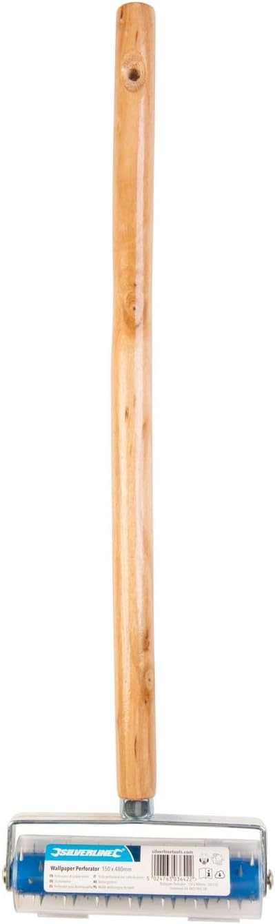 Silverline 245130 Stachelwalze 150 x 480 mm 1 Braun, 1 Braun