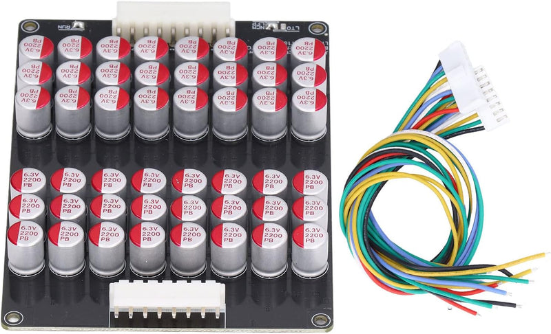 Duokon Batterieaktiver Equalizer, Lithiumbatterie Batteriebalancer Stromversorgungszubehör Stromwand