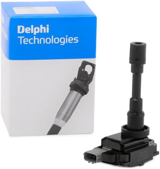 DELPHI GN10318-12B1 Zündspule 12V für FIAT Sedici (FY) 098622A207 133947 3340062J00