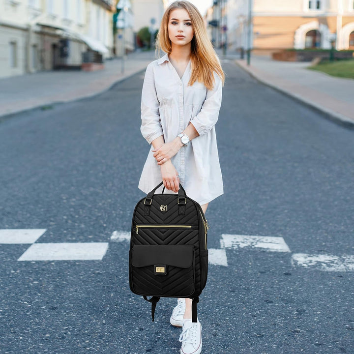 Rucksack Damen 17,3 Zoll Laptoptasche,Schule Rucksack für Uni Studium Student,Damenrucksäcke Arbeits