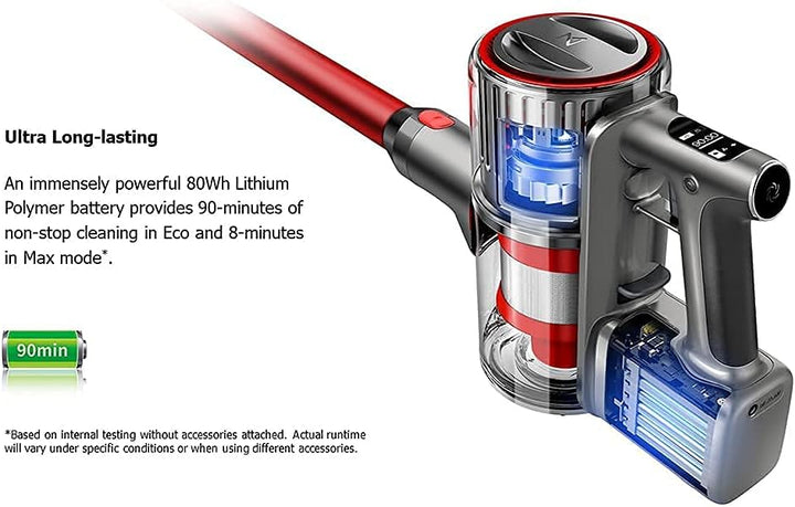 roborock H7 Akku-Staubsauger, 160AW Extreme Saugleistung, 5 Schichten umfassende Luftfiltration, Mag