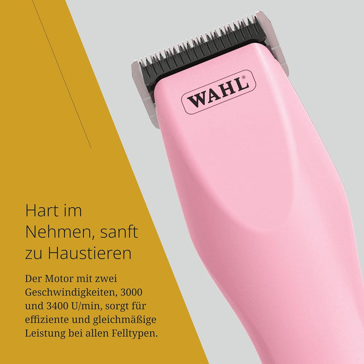 Wahl KM2+ Animal Clipper - Kabelgebundene Tierschermaschine - Leicht und Leise - Für Katzen, Hunde,