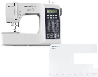 GLAESERhome Nähmaschinen Bundle | Anfänger Nähmaschine & Overlock Nähmaschine | Einfache Handhabung