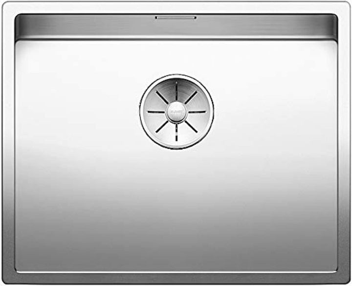 BLANCO CLARON 500-U | Edelstahl | Einbauart: Unterbau | ohne Ablauffernbedienung | 60er Unterschrank