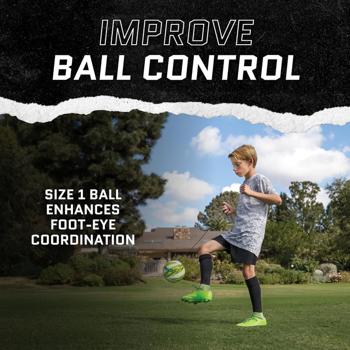 SKLZ Star-Kick Solo Fussballtrainer mit Fussball der Grösse 1 kobalt, kobalt