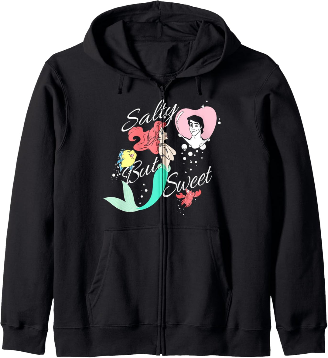 Disney Little Mermaid Ariel Salty But Sweet Kapuzenjacke