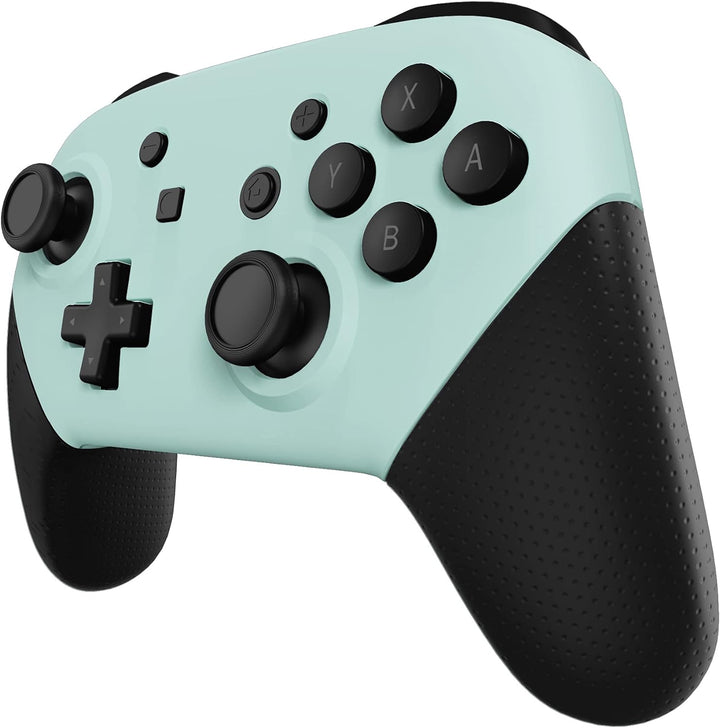 eXtremeRate Ersatz Grips Case Cover kompatibel mit Nintendo Switch Pro Controller, Custom Matt Front