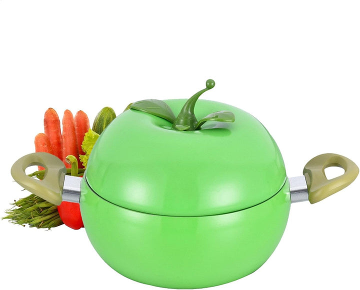 Kochtopf Mit Tomatenform - Kreatives Fruchtförmiges Kochgeschirrpfanne | Nicht Stick Tomaten Topf Mi