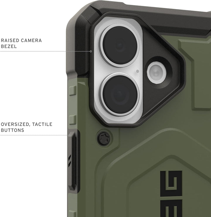 URBAN ARMOR GEAR Pathfinder MS Hülle kompatibel mit Apple iPhone 17 Case (Wireless Charging/Magnetis