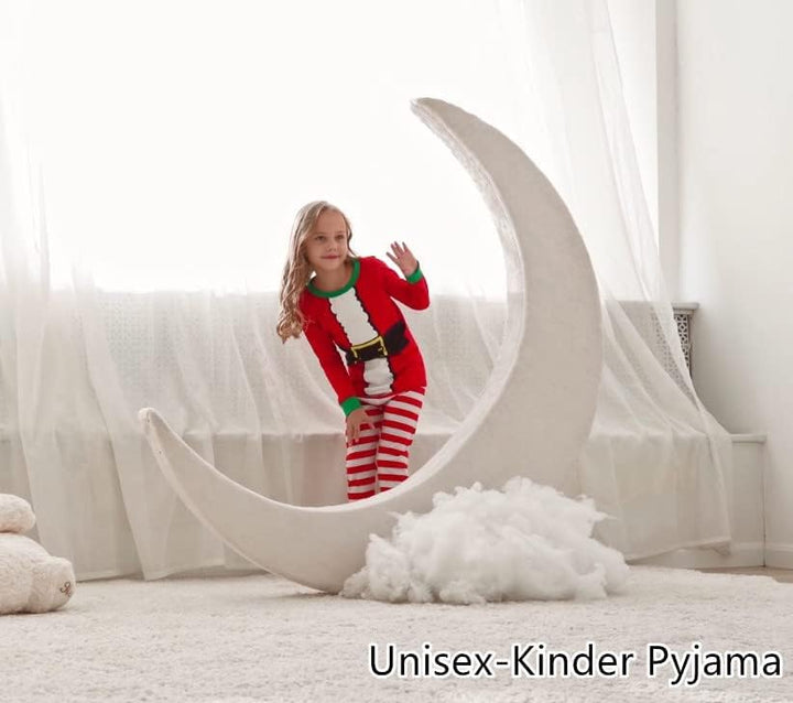 LOLPIP Jungen Pyjama Langarm 4-teilig Kleine Kinder Nachtwäsche Schlafanzug Set 2-14 Jahre Weihnacht