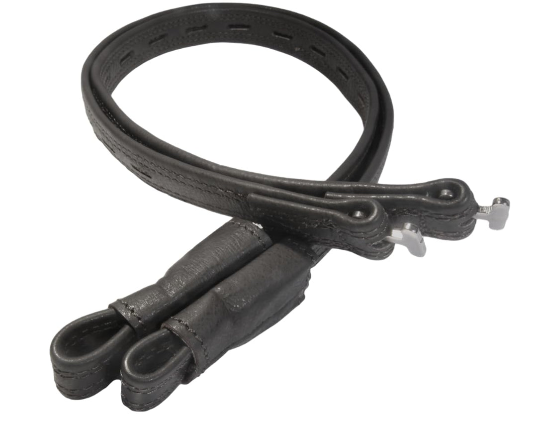 Karlslund Leder Webbers 80 cm Schwarz, 80 cm Schwarz