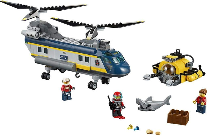 LEGO City 60093 - Tiefsee-Helikopter Hubschrauber, Hubschrauber