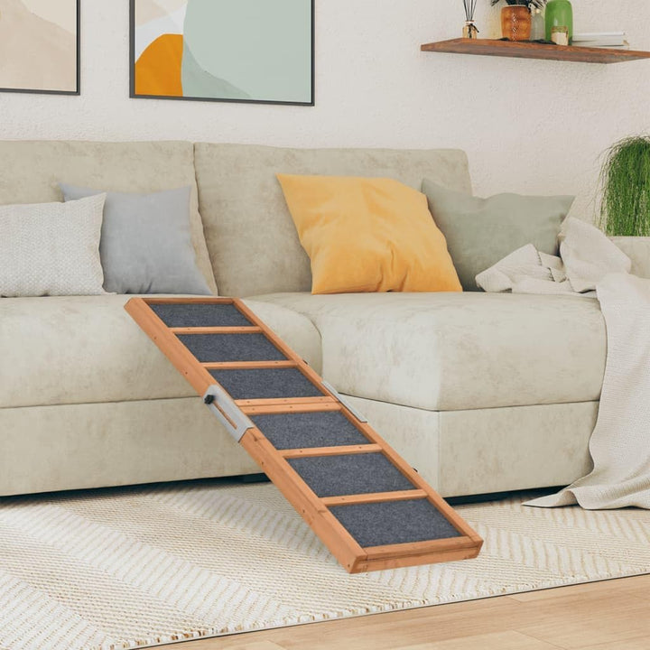 vidaXL Hunderampe Grün 120x30 cm Massivholz Tanne Grün 120 x 30 cm, Grün 120 x 30 cm