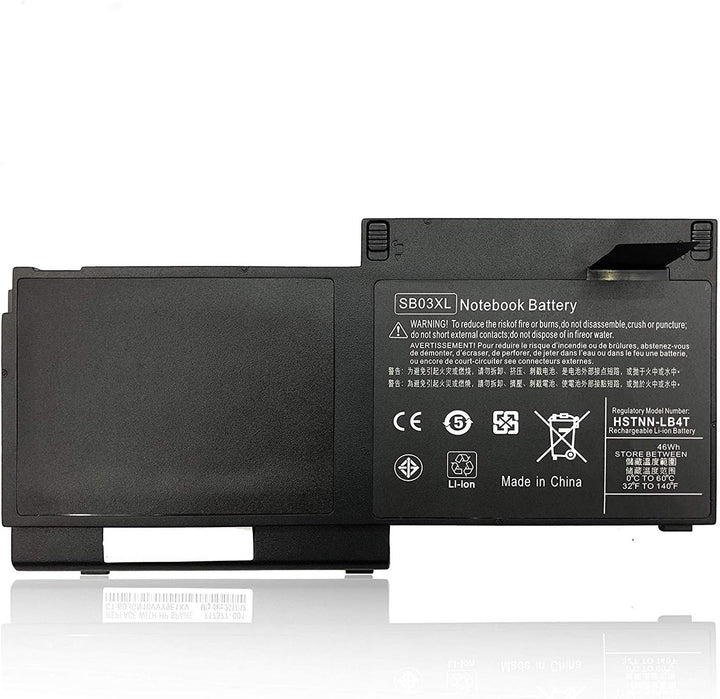 ASKC 11.1V 46Wh SB03XL Laptop Akku für HP EliteBook 720 725 820 825 G1 G2 Series SB03046XL HSTNN-LB4