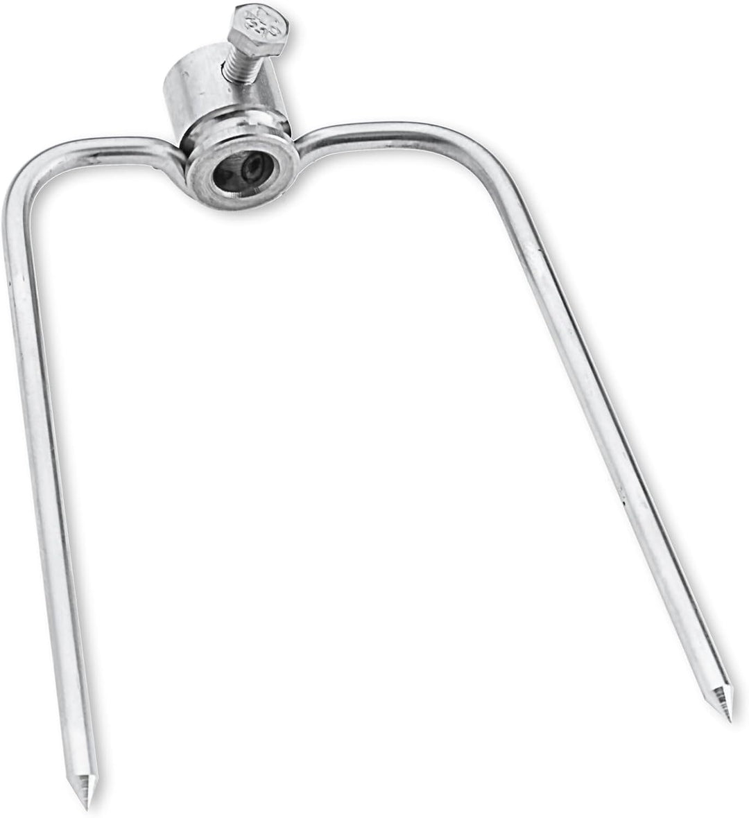 Rotisserie Set 75cm aus Europäischem Edelstahl, Grillspiess, Drehspiess
