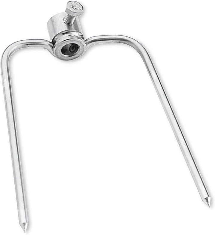 Rotisserie Set 75cm aus Europäischem Edelstahl, Grillspiess, Drehspiess