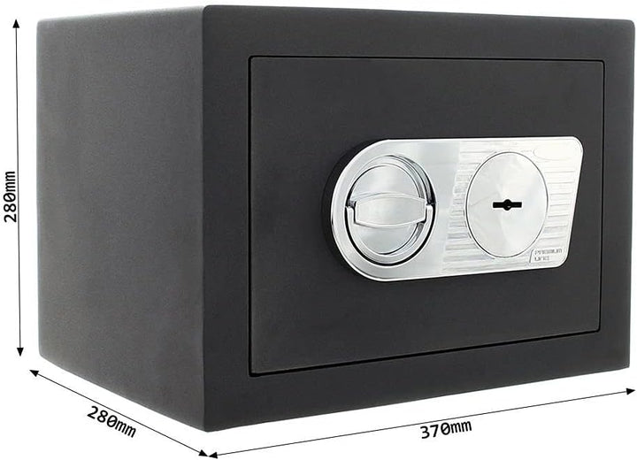 SafeHero Möbeltresor Klasse 1 EN 1143-1 Secureo Falcon 1 | H280xB370xT280 mm | 30 kg | Doppelbartsch