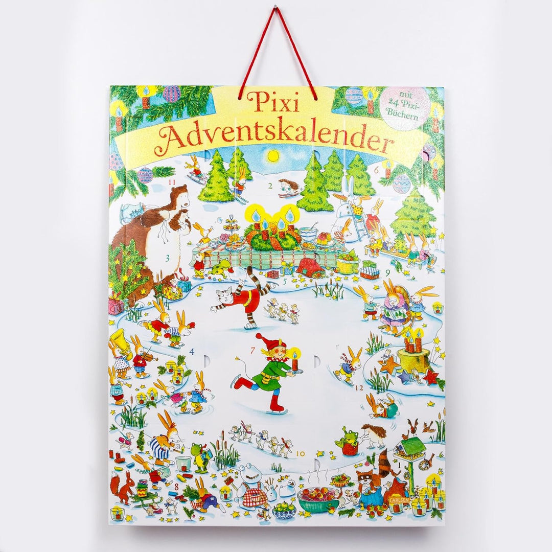 Pixi Adventskalender 2026: Mit 24 Pixi-Büchern | Kurze Weihnachtsgeschichten für Kindergartenkinder