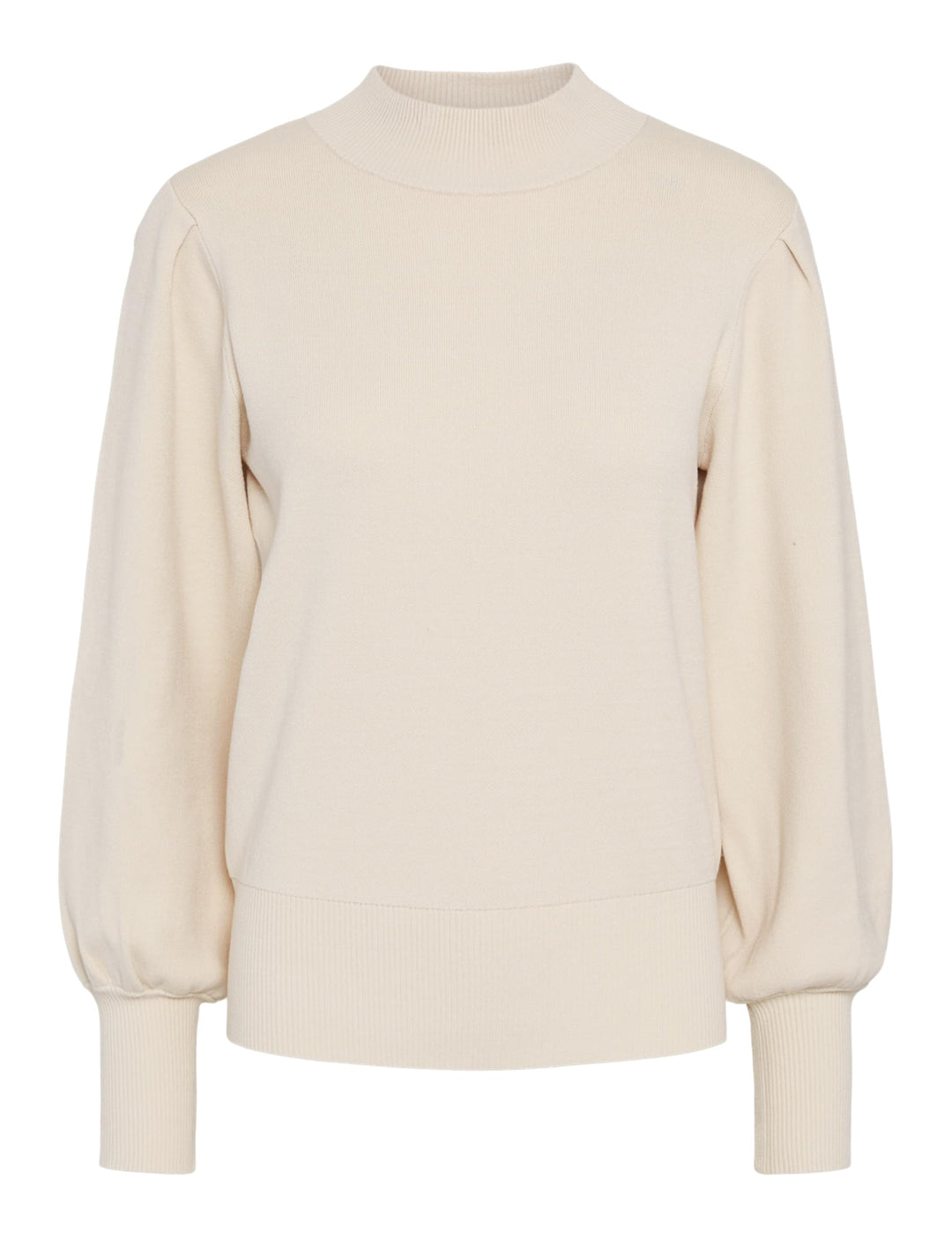 YAS Damen Yasfonny Ls Knit S. Noos Pullover XS Birch, XS Birch