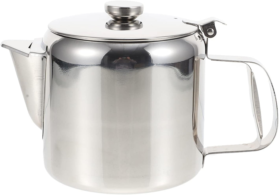 Cabilock Wasserkessel Edelstahl Teekessel Teekanne mit Griff Edelstahl Kessel Camping Teakettle Tee