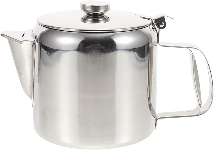 Cabilock Wasserkessel Edelstahl Teekessel Teekanne mit Griff Edelstahl Kessel Camping Teakettle Tee