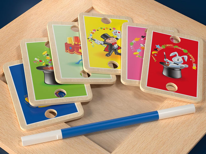 Marvins Magie - Schatztricks Holzzaubertricks für Kinder | Enthält entkommende farbige Blöcke, versc