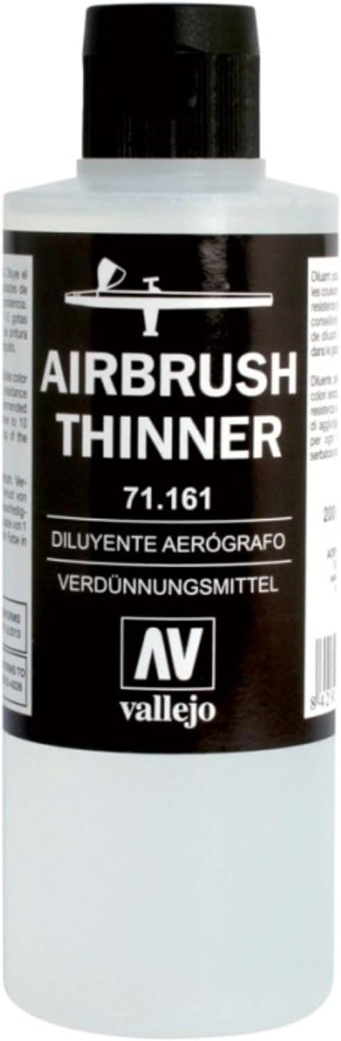Acrylicos Vallejo 071178 Modellbausatz, verschieden & Vallejo Air Sprühlackverdünner, 200 ml Modellb