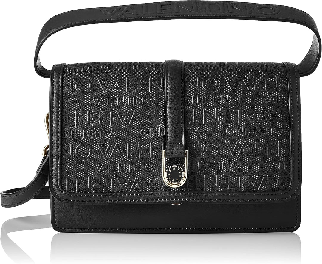 Valentino Damen Amber Satchel Nero, Nero