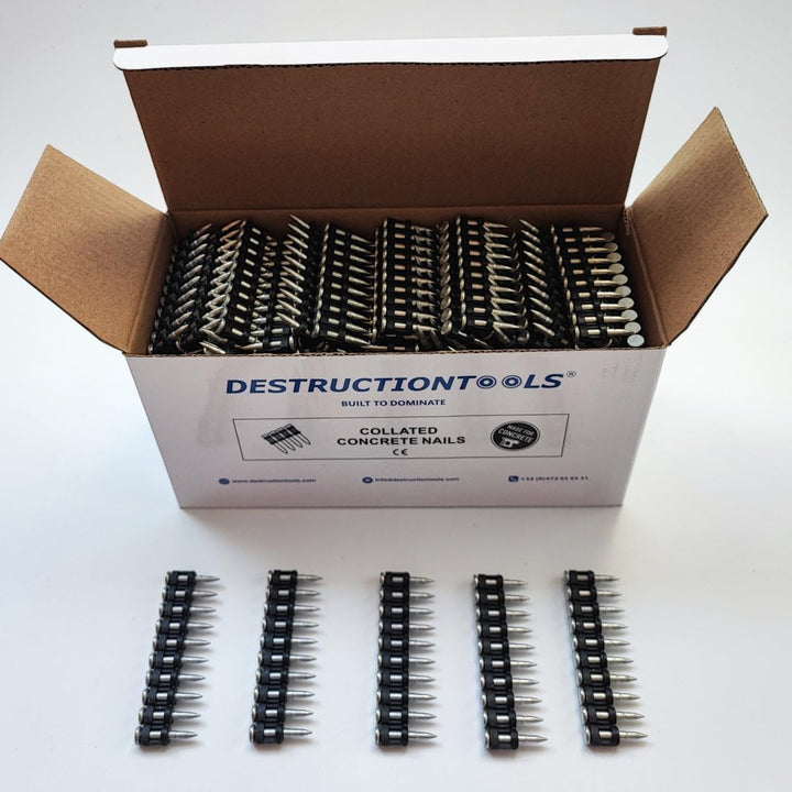 1000x Nägel für Beton 22mm - für Spit Pulsa 700, 27, 40, 65 & 800 - HC6/22