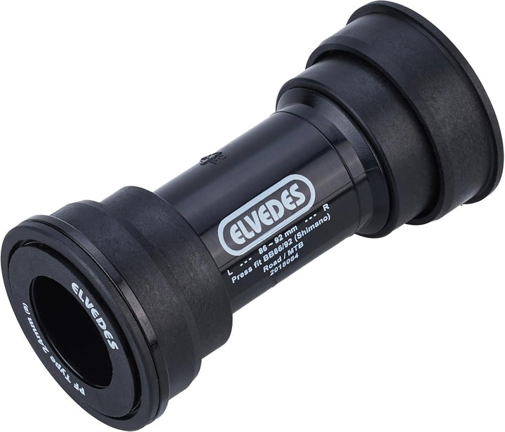 Elvedes Unisex – Erwachsene Press Fit Innenlager, schwarz, 86-92 mm