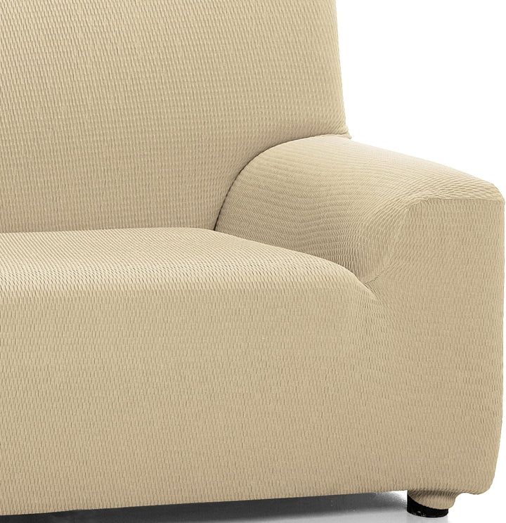 Martina Home Tunez, elastischer Sofabezug für 3-Sitzer-Sofa (170-220 cm), Beige