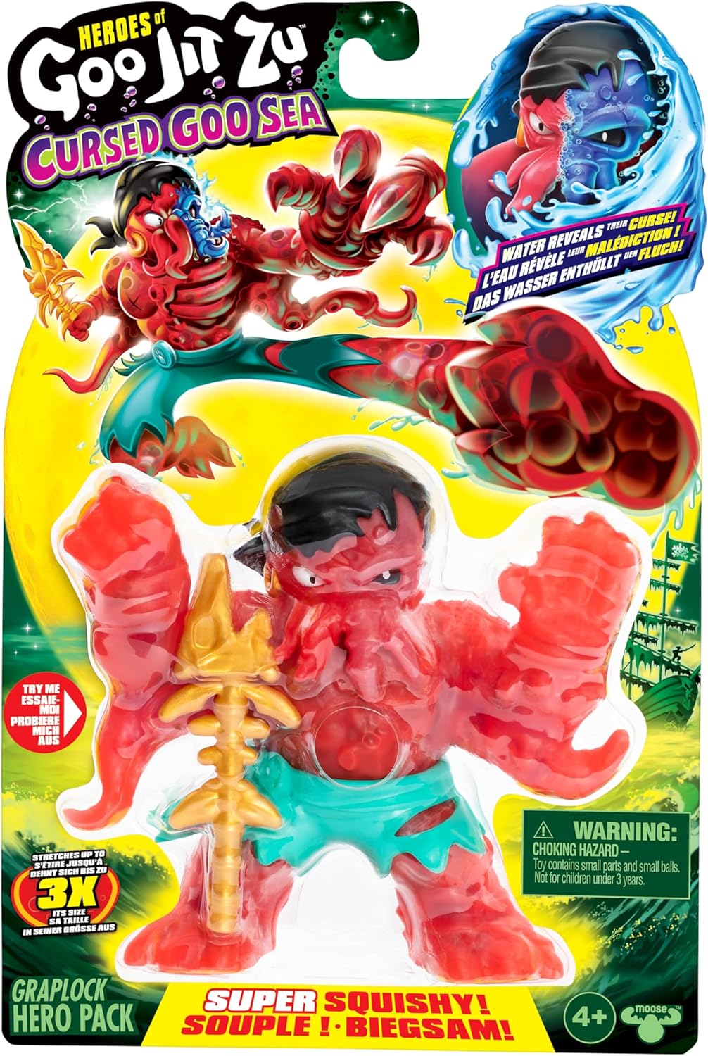 Figur - HERoeS OF GOO JIT ZU - Verfluchtes Goo-Meer - GJZ Graplock - 11 cm