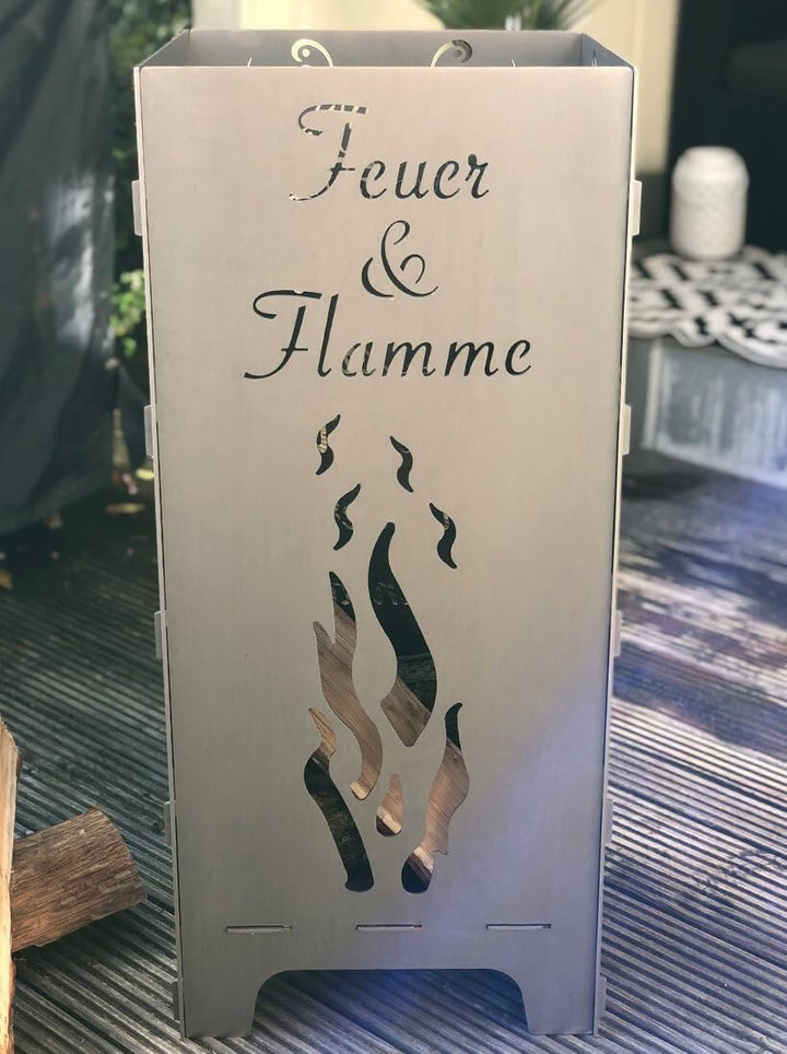 EXTRAVAGANT® Feuertonne Hochzeit Hochzeitsgeschenk PERSONALISIERT Namen Brautpaar Geschenk individue