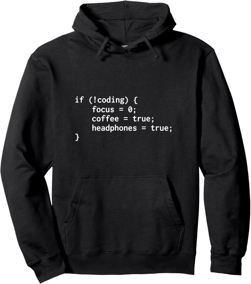 Computer Programmierer Software Entwickler Kopfhörer Liebe Pullover Hoodie